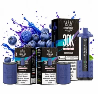 AL FAKHER 30K HYPERMAX – BERRY BLUE