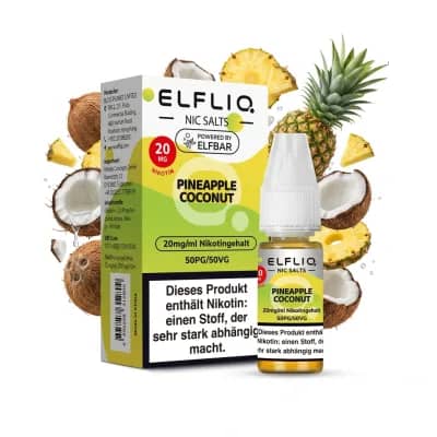 Elf Bar ElfLiq - Liqiud - 20mg - Pineapple Coconut