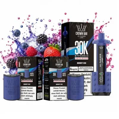 AL FAKHER 30K HYPERMAX – BERRY ICE