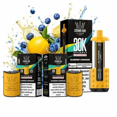 AL FAKHER 30K HYPERMAX – BLUEBERRY LEMONADE