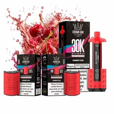 AL FAKHER 30K HYPERMAX – CHERRY FIZZ