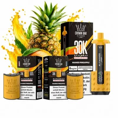 AL FAKHER 30K HYPERMAX – Mango Pineapple