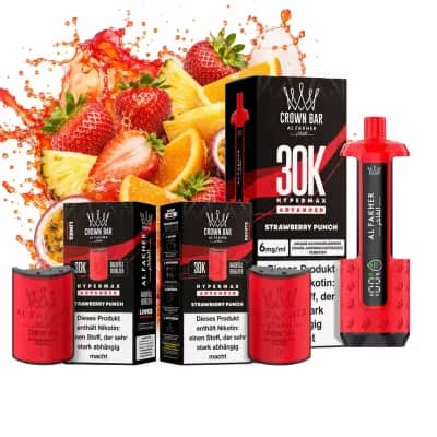 AL FAKHER 30K HYPERMAX – Strawberry Punch