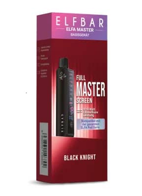 ELFBAR ELFA MASTER Basisgerät – Black Knight