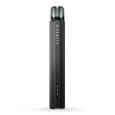 ELFBAR ELFA Turbo Pro Refillable Pod Kit – Black