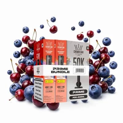 Al Fakher 50K Hypermax Prime – Blueberry Cherry Pod Bundle ohne Akkuträger