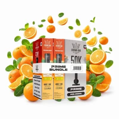 Al Fakher 50K Hypermax Prime – Orange Mint Pod Bundle ohne Akkuträger