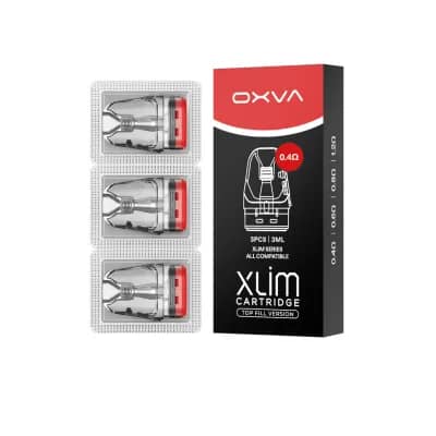 OXVA XLIM Top Fill Cartridge 0,4 Ω – 3 ml (3er Pack)