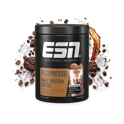 ESN Flexpresso Protein Coffee 300 g Cold Brew Dark Cookies