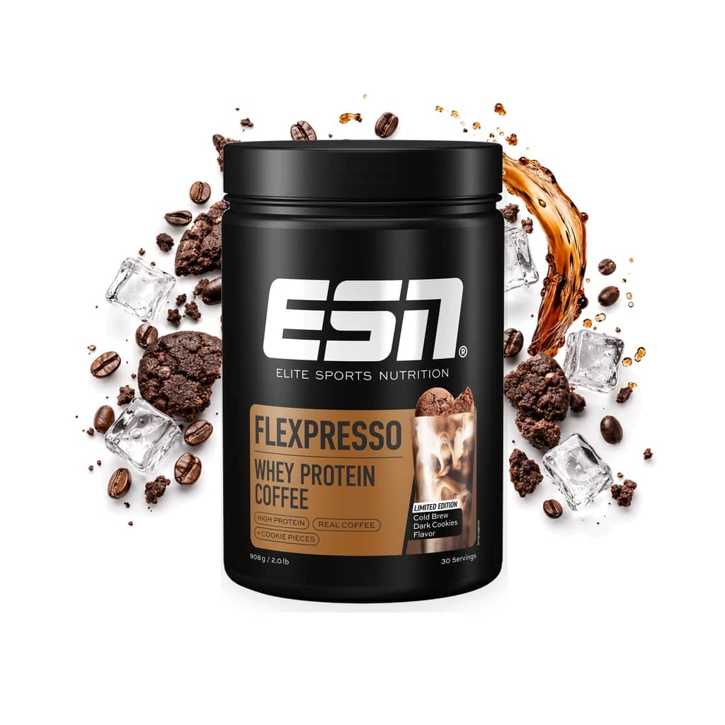 ESN Flexpresso Protein Coffee 908 g Cold Brew Dark Cookies