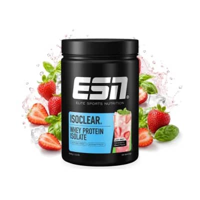 ESN Isoclear Whey Isolate 908 g Strawberry Basil Less Sweet