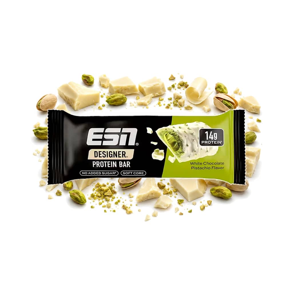 ESN Designer Bar 45 g White Chocolate Pistachio