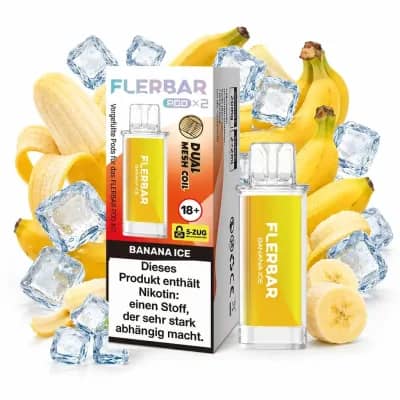Flerbar Pod 2x 600 Züge Banana Ice