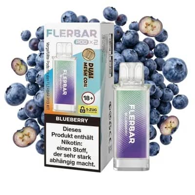 Flerbar Pod 2x 600 Züge Blueberry