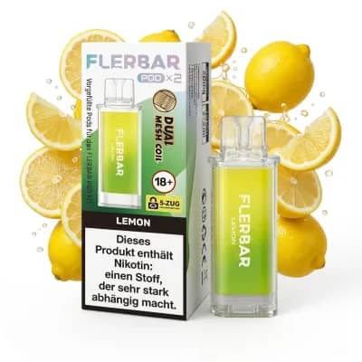 Flerbar Pod 2x 600 Züge Lemon