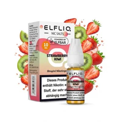 Elf Bar ElfLiq - Liqiud - 10mg - Strawberry Kiwi