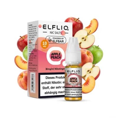 Elfbar ElfLiq - Liqiud - 10mg - Apple Peach