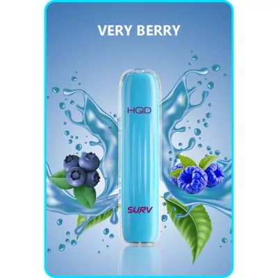 HQD Surv 600 Einweg Eshisha Very berry