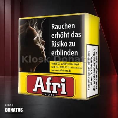 Afri Rot ohne Zusätze im Softpack Zigaretten – 25 Stück