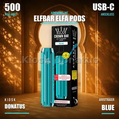 Al Fakher Crown Bar 600 Akkuträger – Blue