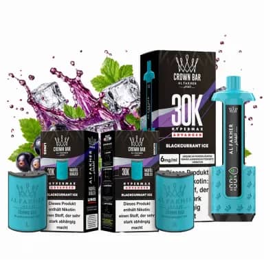 ALFAKHER 30K HYPERMAX – BLACKCURRANT ICE