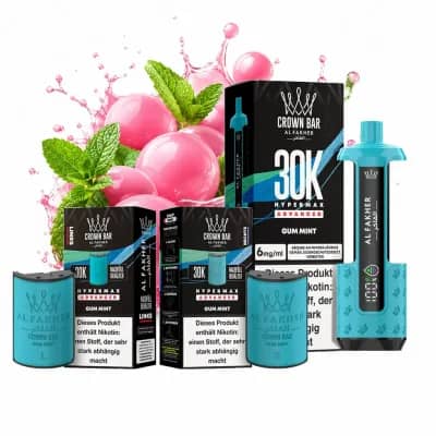 ALFAKHER 30K HYPERMAX – GUM MINT
