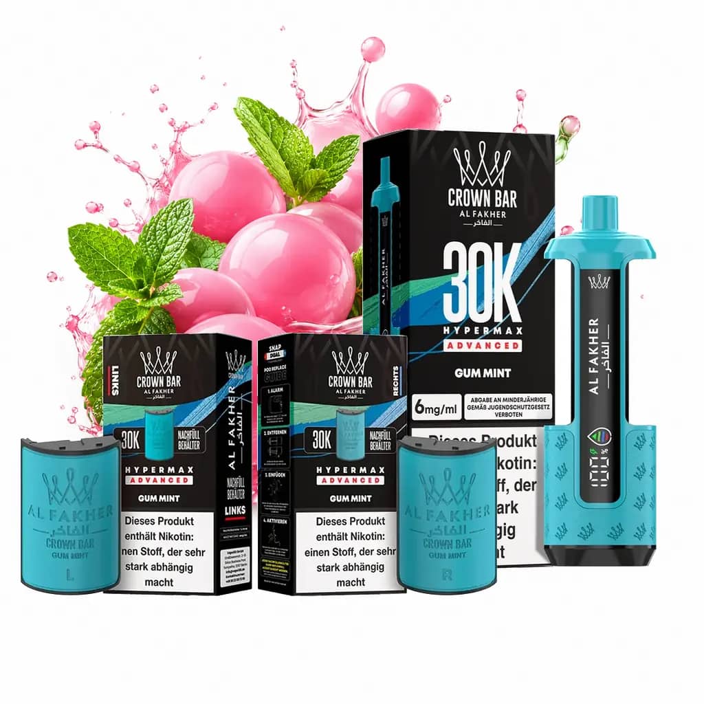 ALFAKHER 30K HYPERMAX – GUM MINT