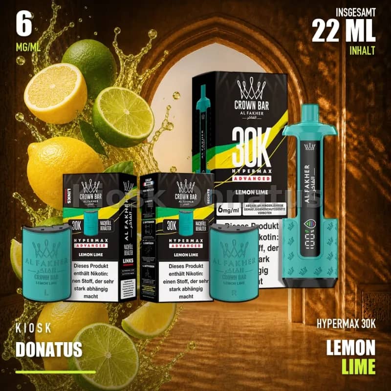 ALFAKHER 30K HYPERMAX – LEMON LIME