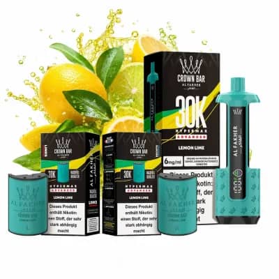 ALFAKHER 30K HYPERMAX – LEMON LIME