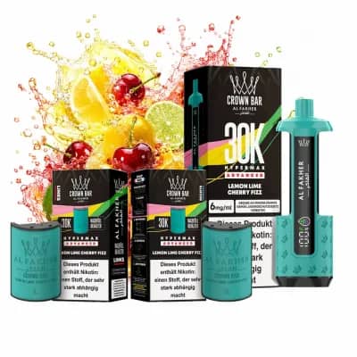 ALFAKHER 30K HYPERMAX – LEMON LIME CHERRY FIZZ