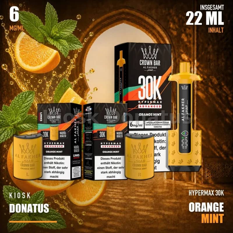 ALFAKHER 30K HYPERMAX – Orange Mint