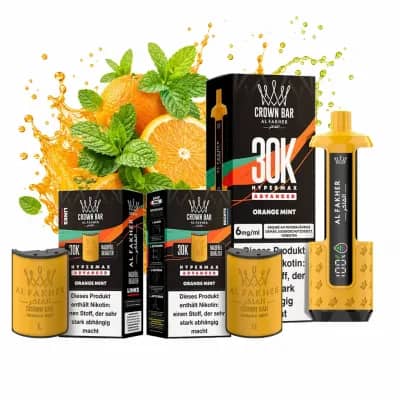 ALFAKHER 30K HYPERMAX – Orange Mint