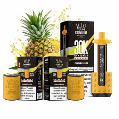 ALFAKHER 30K HYPERMAX – Pineapple Ice