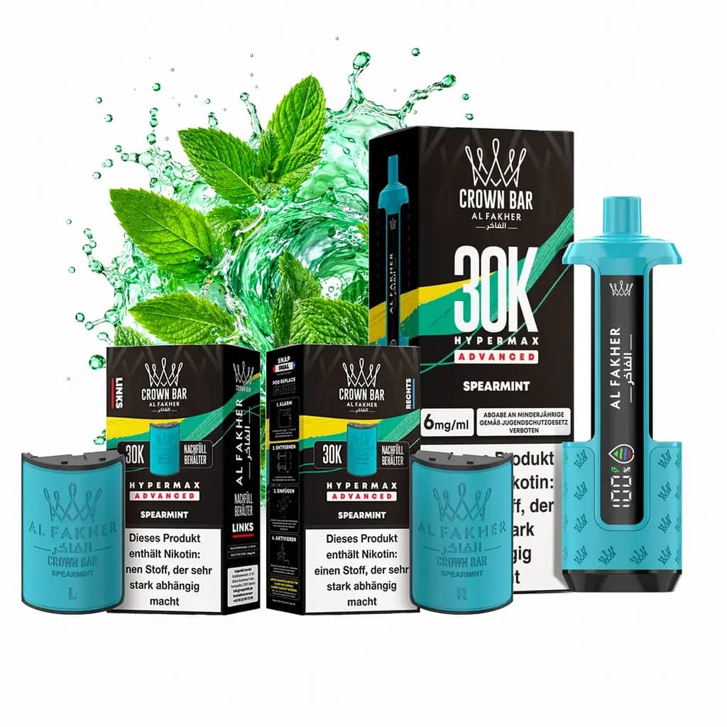 ALFAKHER 30K HYPERMAX – Spearmint