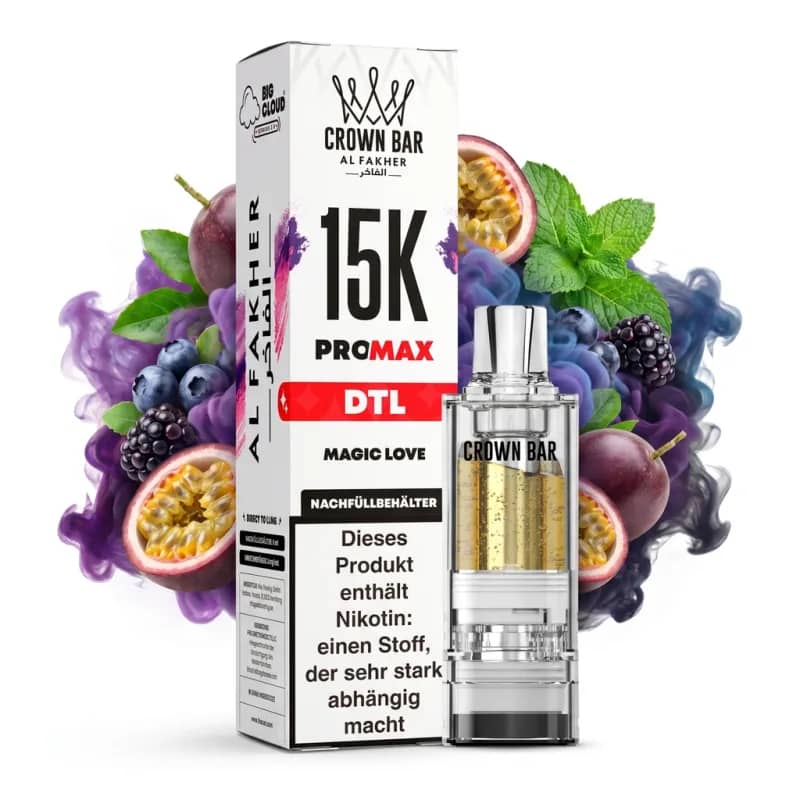 ALFAKHER CROWN BAR 15K PRO MAX - MAGIC LOVE – POD