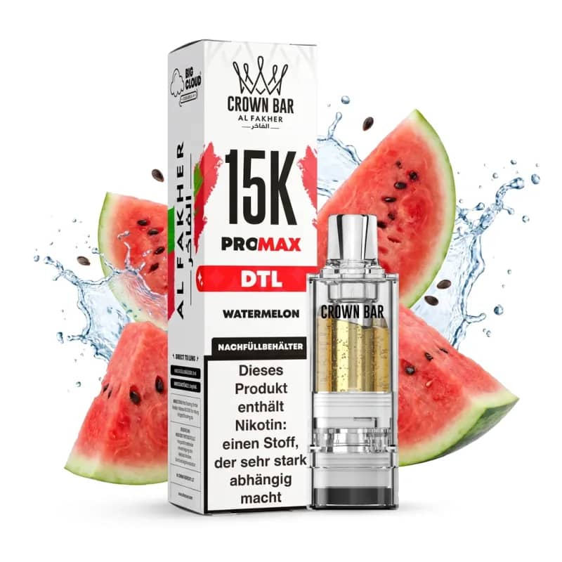 ALFAKHER CROWN BAR 15K PRO MAX - WATERMELON – POD