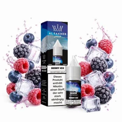 Alfakher Nikotinsalz Liquid 20mg 10ml – Berry Ice