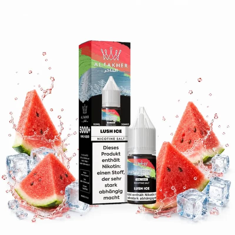 Alfakher Nikotinsalz Liquid 20mg 10ml – Lush Ice
