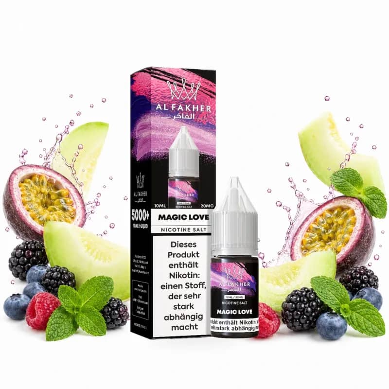 Alfakher Nikotinsalz Liquid 20mg 10ml – Magic Love