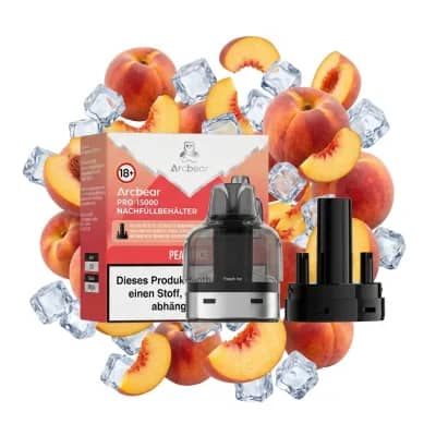 Arcbear 15K Pro Pod – Peach Ice