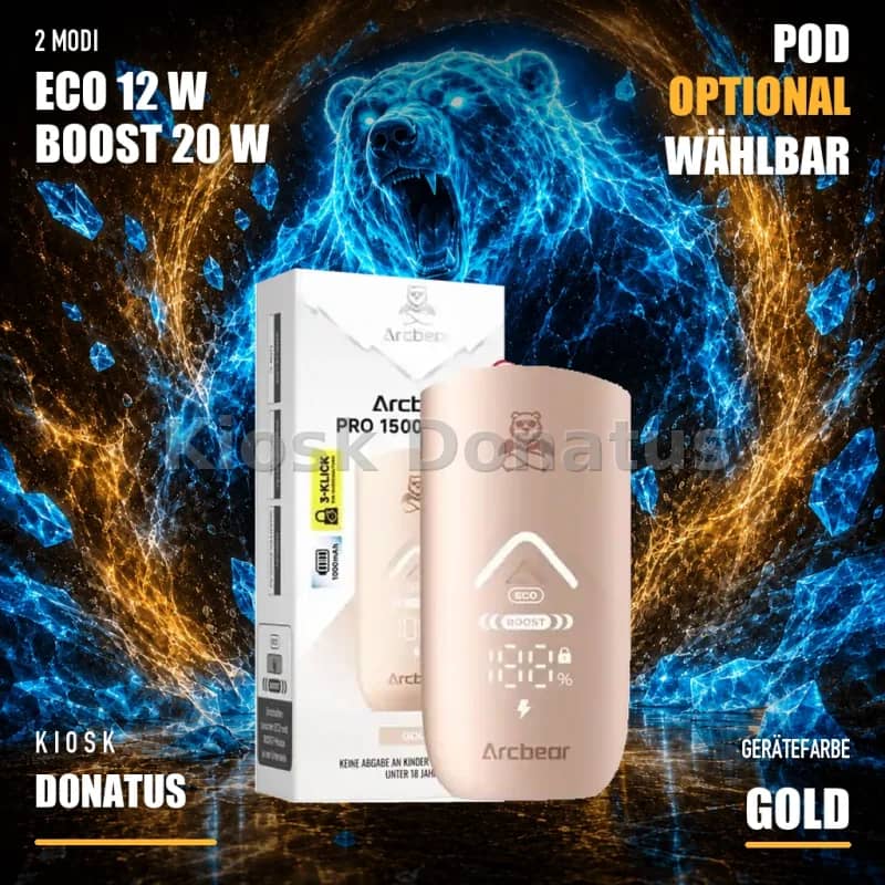 ArcBear Pro 15000 Akkuträger – Gold