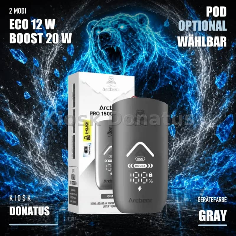 ArcBear Pro 15000 Akkuträger – Gray