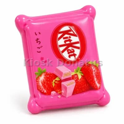 Candy Squishy Erdbeer-Riegel-Tüte Pink, 1 Stück