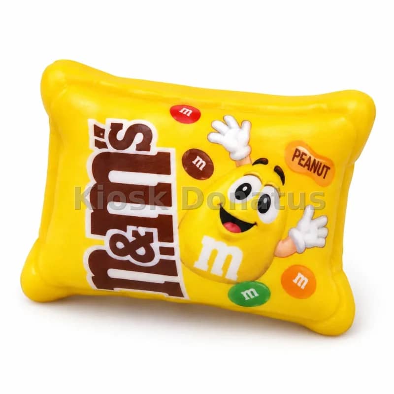 Candy Squishy Schokolinsen-Tüte Gelb, 1 Stück