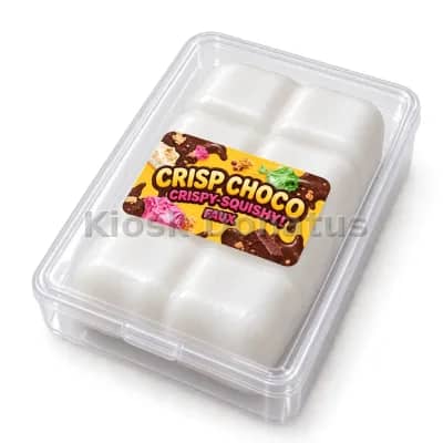 Crisp Choco Squishy Weiß in Riegelform, 1 Stück