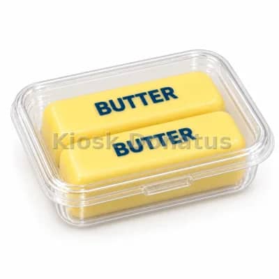 Crispy Mini-Butter Squishy Gelb, 2er-Originalbox