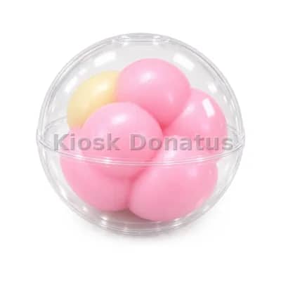 Crispy Squishy Kugelball Rosa-Creme, 1 Stück