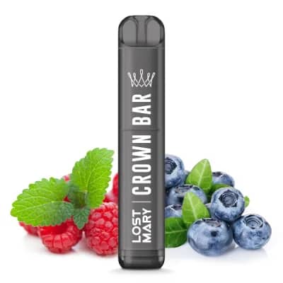 Crown Bar - 600 Züge - Blueberry Raspberry