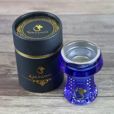 Dschinni Glaskopf Nero Blau