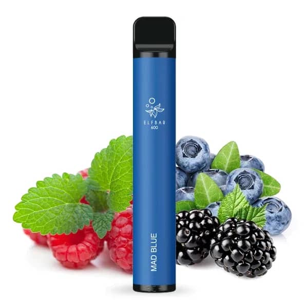 Elfbar 600 E-Shisha Mad Blue